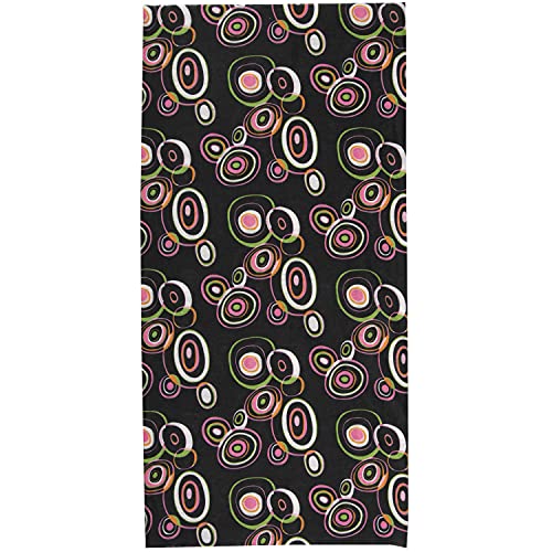 M-Wave Seamless Bandana, Circles, On Card