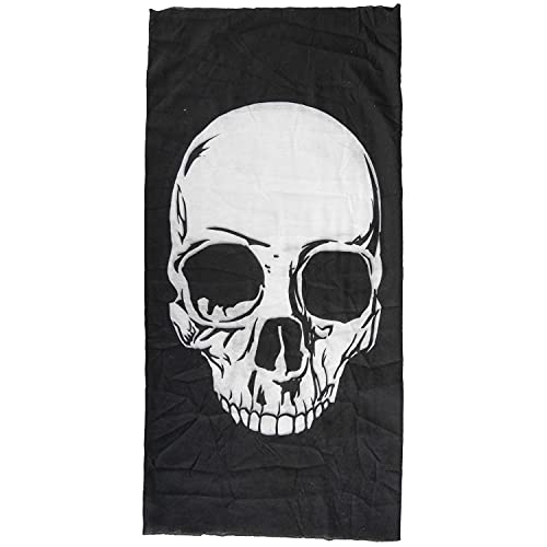 M-Wave Seamless Bandana, Skull, On Card