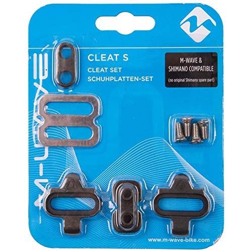 M-Wave Cleat Set, Calla Unisex Adulto, Nero, Taglia Unica