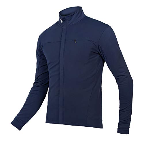 Endura Xtract Roubaix Manica Lunga Maglie Per Uomo, Navy, Xxl