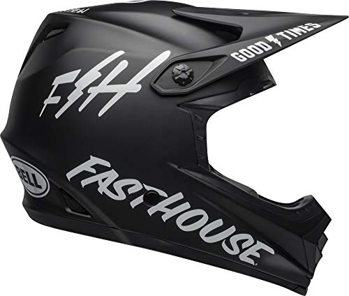 Bell 768686209253, Casco Unisex Adulto, Nero E Bianco, 53/55 S 21