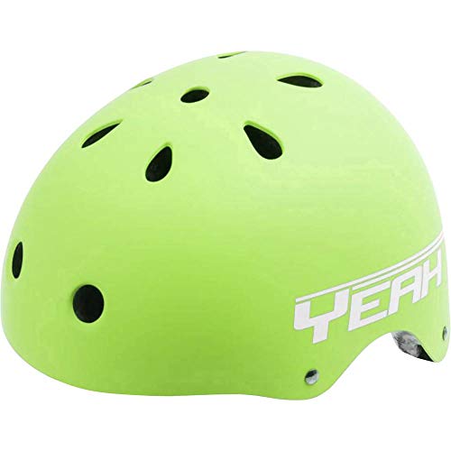 Freestyle - Skating - Bmx - Outdoor Helmet, Launch, Design: Matt Green, Size L 58 – 61 Cm, With Ring-System, Box