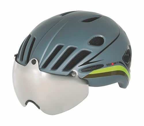 Suomy Strada Vision, Casco Unisex Adulto, Grigio/Nero, M