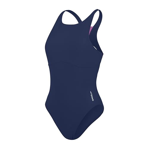 Speedo Jammer Hyperboom Panel, Allenamento Di Nuoto, Fitness, Resistenza Al Cloro Jammer Per Uomo, Nero/Grigio Antracite/Bianco, 40