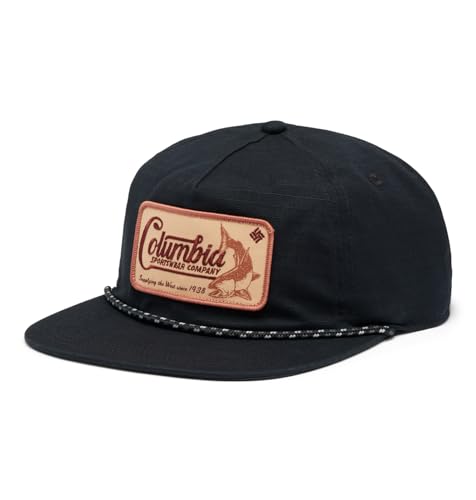 Columbia Ratchet Strap Snap Back, Tapa Trasera A Presión Unisex - Adulto, Black, West Fish,