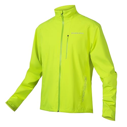 Endura Hummvee Waterproof Ciclismo Giacche Per Uomo, Hi-Viz Yellow, 3Xl