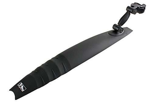 Mudguard M-Wave Mud Max Qr.R, Rear, 26-29', Black Plastic, With New Clip-On Bracket For Seatpost Or Frame Tube, Angle And Heigth Adjustable, On Euroho