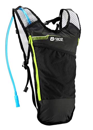 Bonin B-Race 8053329967938, Zainetto Idrico B-Race C/Sacca Porta Liquidi 2Lt Unisex Adulto, Nero