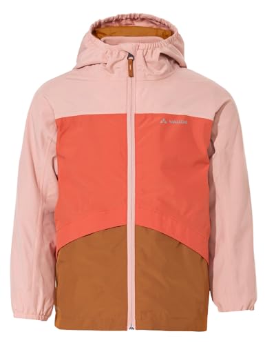 Vaude Kids Escape 3In1 Jacket - Doppia Giacca Bambini Unisex, Silt Brown/Rose,
