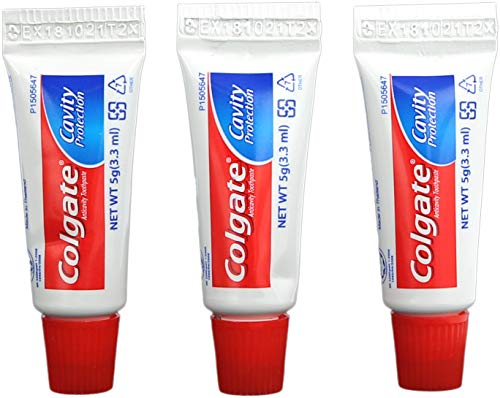 Cao Camping - Confezione Da 3 Mini Tubetti Di Dentifricio, 3X3.3Ml
