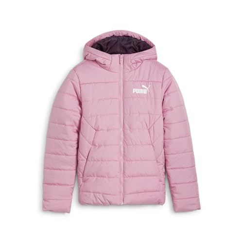 Puma Ess Hooded Padded Jacket - Giacca Imbottita Ragazzi, Mauved Out, 670559