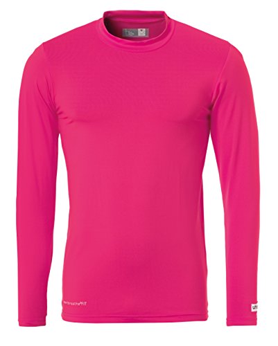 Uhlsport, Distinction Colors Baselayer Uomo, Rosa, Xs/S