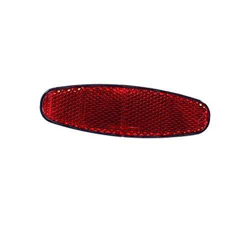 Xlc 2500250010, Riflettori Per Portapacchi Cr-R01 Unisex-Adult, Rosso, Unisize