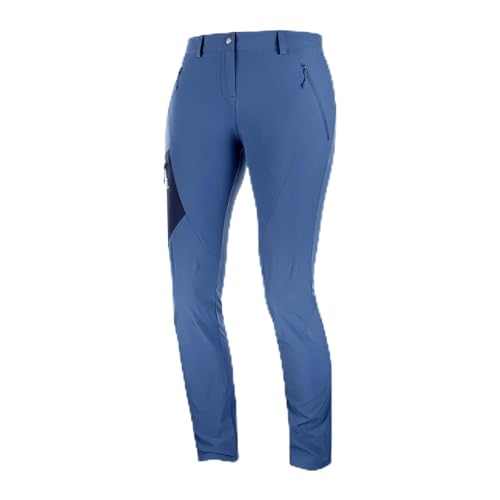 Salomon Wayfarer Tapered Pant, Pantaloni Donna, Denim Scuro, 42/L