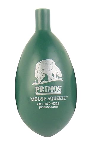 Primos Hunting Mouse Squeeze Call, Verde, Efficace Strumento Di Attrazione Per Predatori, 1 Confezione