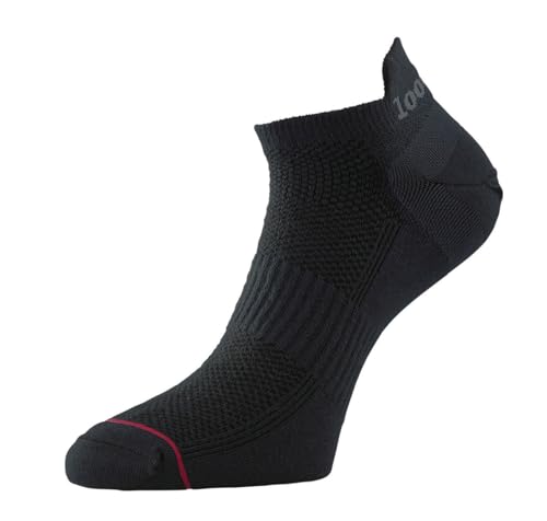 1000 Mile, Calzini Da Corsa, Nero (Schwarz), S