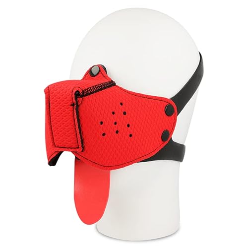 Ohmama Fetish Bozal Perro - Rojo