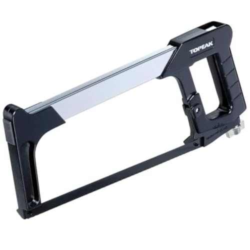 Topeak Hacksaw 15410042 - Sega In Alluminio E Fibra Di Vetro, 35 X 17 X 2,5 Cm, Colore: Argento/Nero