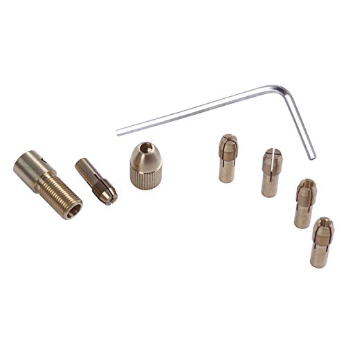 Xtahdge Pinze Per Mandrino Da 0,5-3 Mm 8 Pezzi Di Mandrino Rapido Per Mini Utensili