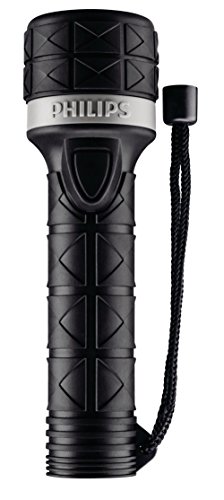 Philips Flashlights Torcia/10 – Lanterna (Mano, Led, Aa, Nero, Gomma, Alcalina)