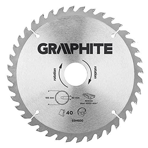 Circular Saw Blade, Solid Carbide, 185 X 30 Mm, 40 Teeth