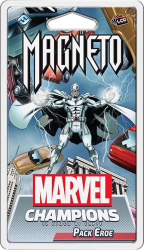 Asmodee, Mvc Lcg - Magneto: Gioco Da Tavolo, Espansione Pack Eroe 1-4 Giocatori, 12+ Anni, Edizione In Italiano