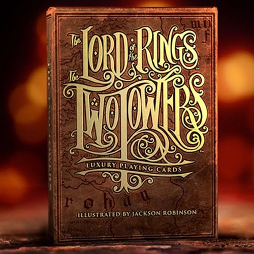 Solomagia Mazzo Di Carte The Lord Of The Rings - Two Towers Playing Cards By Kings Wild Project