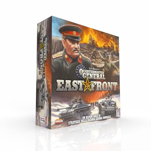 Asmodee - Quartermaster East Front, Gioco Da Tavolo Di Strategia Per 2 Giocatori, 14+ Anni, Edizione In Italiano