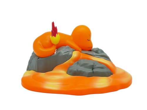 Teknofun - Licenza Ufficiale Pokemon - Scena Luminosa Pokemon Charmander Light Figure - Usb-C - Da Collezionare Per I Bambini - 811402