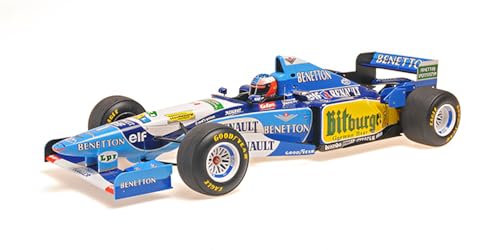 Minichamps 517952101 - Benetto. Renaul. B195 Michael Schumacher Winner European Gp World Champion 1995 - Scala 1/12 - Auto In Miniatura Da Collezione