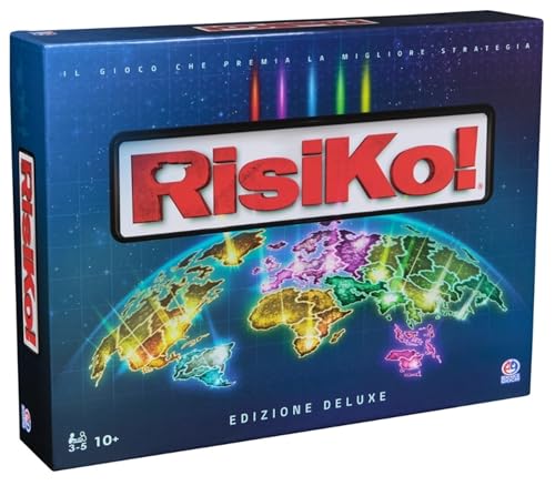 Editrice Giochi, Risiko Edizione Deluxe, Giochi In Scatola, Giochi Di Società E Strategia Per Famiglia E Amici, Giochi Da Tavolo Per Adulti E Bambini,