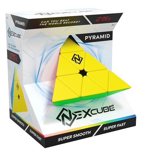 Nexcube Pyramide - Gioco Rompicapo A Forma Di Piramide - Gioco Per Bambini A Partire Dai 6 Anni - 24 Prismi Di Colori - Gioco Riflessione