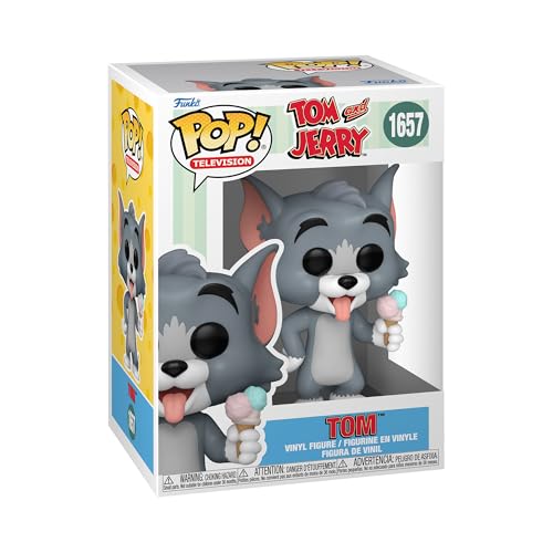 Funko Pop! Tv: Tom & Jerry - Tom - Tom And Jerry - Tom E Jerry - Figura In Vinile Da Collezione - Idea Regalo - Merchandising Ufficiale - Giocattoli P
