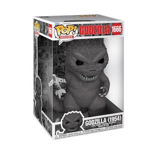 Funko Pop! Jumbo: Godzilla 70Th - Godzilla 1954 - Figura In Vinile Da Collezione - Idea Regalo - Merchandising Ufficiale - Giocattoli Per Bambini E Ad