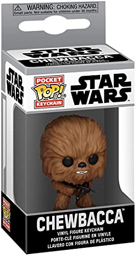 Funko Pop! Keychain: Star Wars - Chewbacca - Mini Figura In Vinile Da Collezione Novità Portachiavi - Riempitivi Per Calze - Idea Regalo - Merchandisi