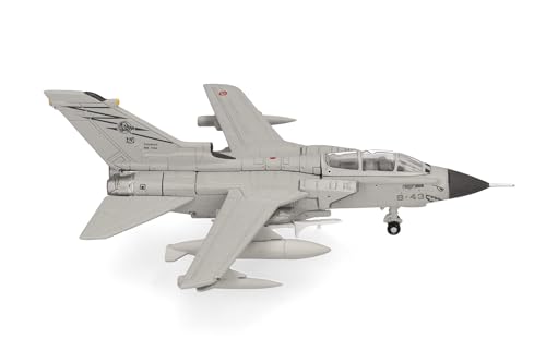 Herpa Modellino Aereo Aeronautica Militare Italiana Panavia Torn Diavoli Rossi, Ghedi Air Base, Miniatura In Scala 1:200, Pezzo Da Collezione, Modello