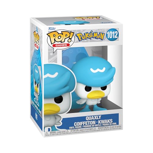 Funko Pop! Games: Pokemon - Quaxly - Figura In Vinile Da Collezione - Idea Regalo - Merchandising Ufficiale - Giocattoli Per Bambini E Adulti - Video