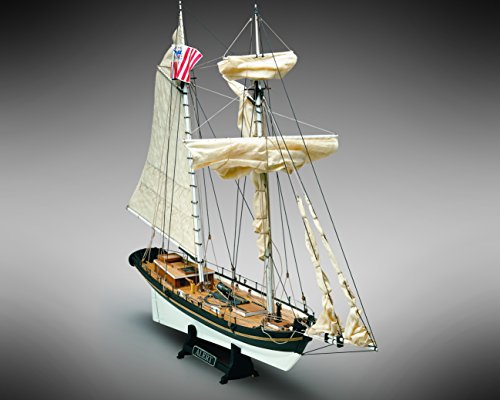 Mamoli Kit Barca Alert Wooden Ship Scala 1:45 L:428Mm H:500Mm