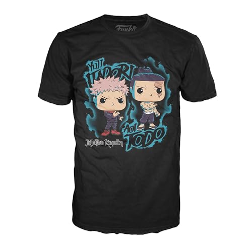 Funko Boxed Tee: Jjk - Yuji & Aoi - Extra Large - (Xl) - Jujutsu Kaisen - T-Shirt, Maglietta - Vestiti - Idea Regalo - Top A Maniche Corte Per Gli Adu
