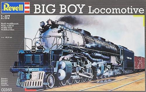 Revell- Locomotive Big Boy, Escala 1:87 Kit Di Modello In Plastica, Multicolore, 02165