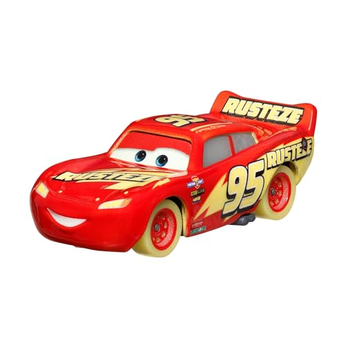 Disney Pixar Cars Glow Racers - Lightning Mcqueen, Hpg76