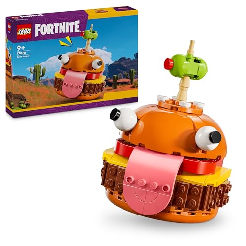 Lego Fortnite Durrr Burger, Action Figure Da Costruire Di Hamburger Giocattolo, Personaggio Del Videogioco Da Collezione, Giochi Creativi Per Bambini