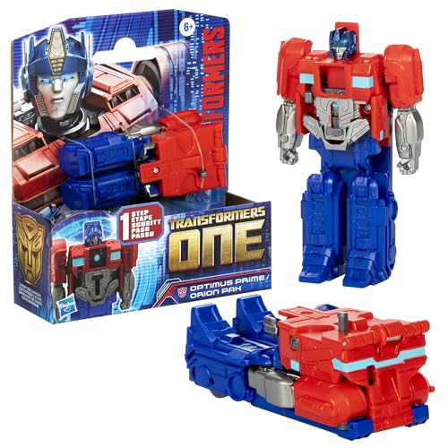 Transformers One, Cog Changer, Action Figure Di Optimus Prime (Orion Pax)