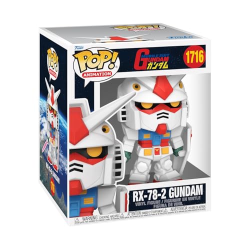 Funko Pop! Super: Ms Gundam - Rx-78-2 Gundam - Mobile Suit Gundam - Figura In Vinile Da Collezione - Idea Regalo - Merchandising Ufficiale - Giocattol