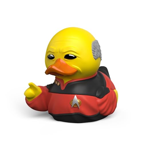Tubbz Mini Jean-Luc Picard - Statuetta Da Collezione In Vinile A Forma Di Anatra, Prodotto Ufficiale Star Trek, Tv Di Fantascienza, Film E Videogiochi