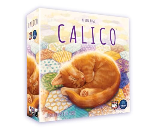 Alderac Entertainment, Calico Gioco Da Tavolo Per Tutta La Famiglia Dai 10 Anni, Gioco In Inglese Per 1-4 Giocatori