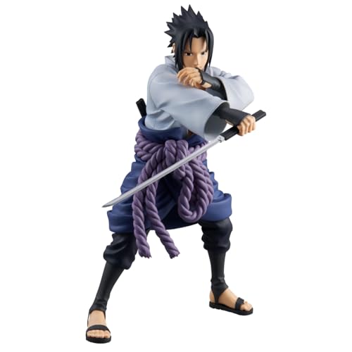 Banpresto - Figurine Naruto Shippuden - Uchiha Sasuke Grandista 24Cm - 4983164899276