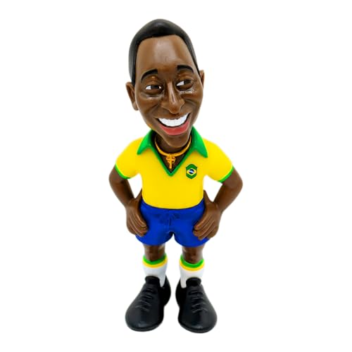 Minix Figurine Da Collezione - Figurina Sportiva Da Collezione 12 Cm, Pele - Brasil 1° Kit