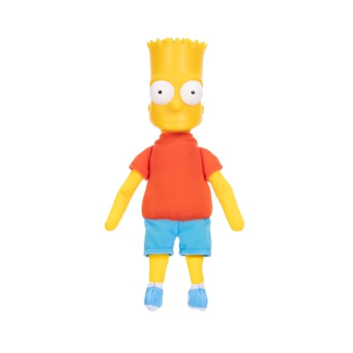 The Simpsons 175614-Pb Shelf Talkers Peluche Parlante Con Barba Dei Simpsons Peluche Funzionale, Giallo