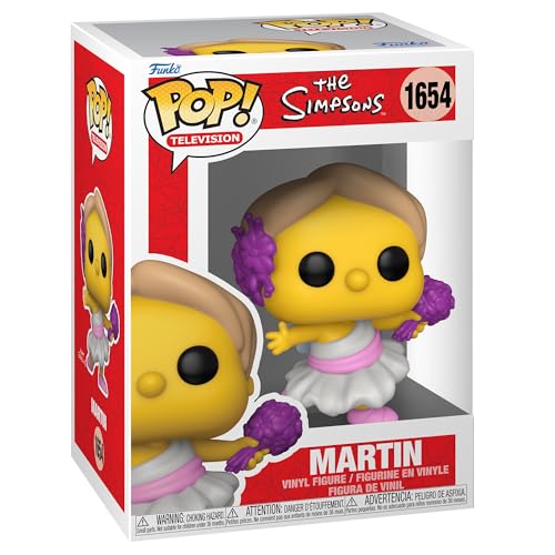 Funko Pop! Tv: Simpsons 0 - Martin Prince As Calliope - The Simpsons - Figura In Vinile Da Collezione - Idea Regalo - Merchandising Ufficiale - Giocat